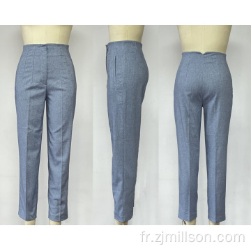 Pantalon avec une taille haute